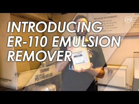 ER-110 Super Concentrate Screen Printing Emulsion Remover