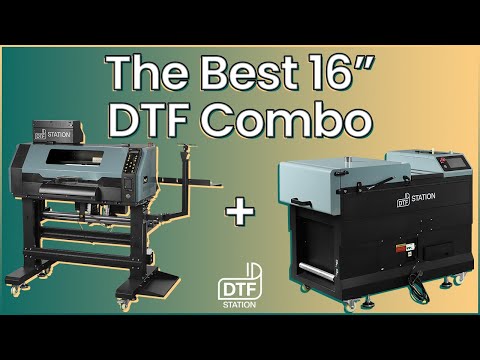 16" DTF Roll to Roll Printer combo | DTF Station
