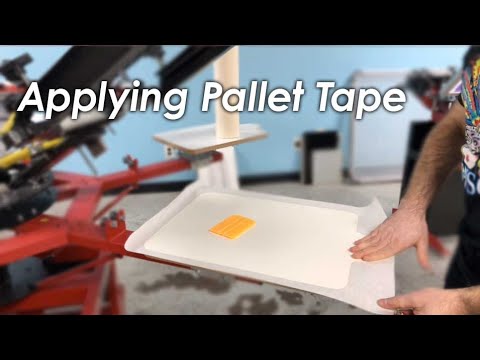 Pallet Tape for Screen Printing, Platen Tape