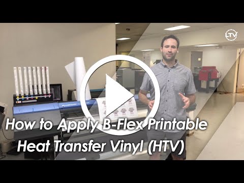 B-Flex Printable Heat Transfer Vinyl  HTV Vinyl Supplies for Tshirts –  Lawson Screen & Digital Products