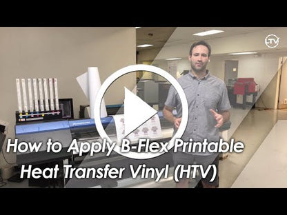 B-Flex Printable Heat Transfer Vinyl (HTV) - Multiple Widths x 27 Yards