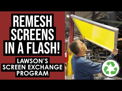 Screen Printing Screen Frame Exchange Program