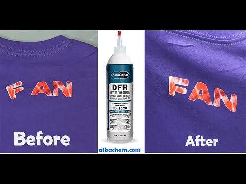 AlbaChem DFR Direct to Film Remover quick look