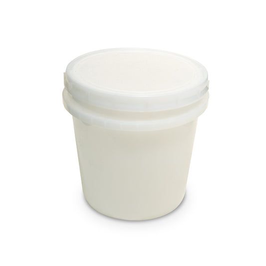 Clear Quart Mixing Pail with Lid