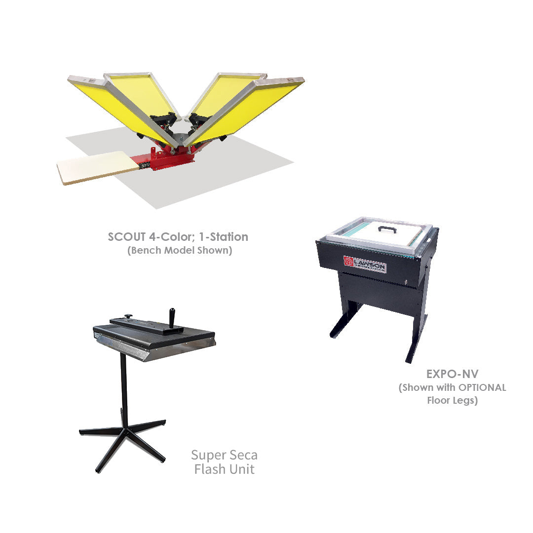 Scout Start-Up Screen Printing Package