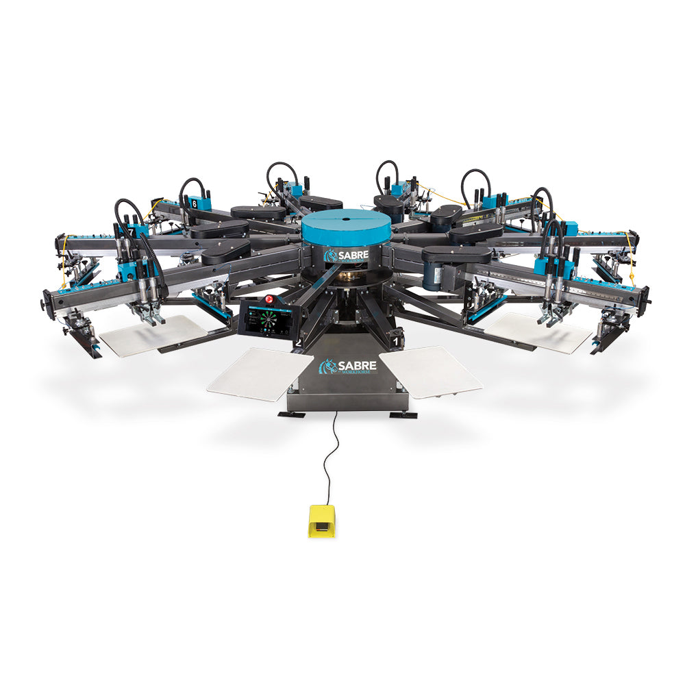 Workhorse Sabre Series Automatic Screen Printing Press Machines