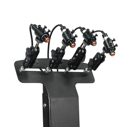 TITAN 16” x 20” Semi-Auto Dual Station Pneumatic Heat Press with Laser Alignment with Stand