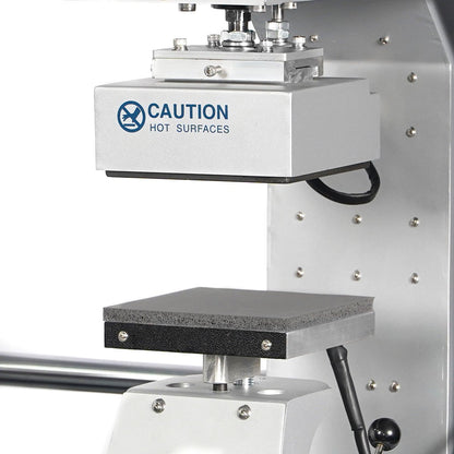 TITAN Double Station Dual Heat Pneumatic Cap & Label Combo Heat Press