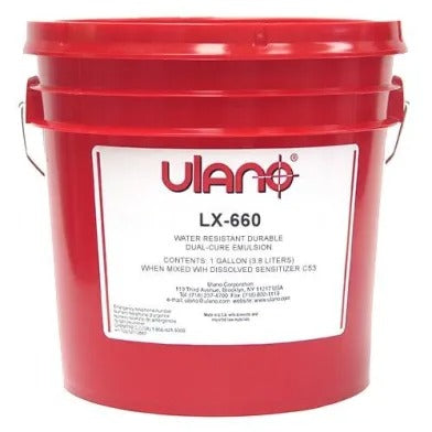 Ulano LX-660 Dual Cure Emulsion