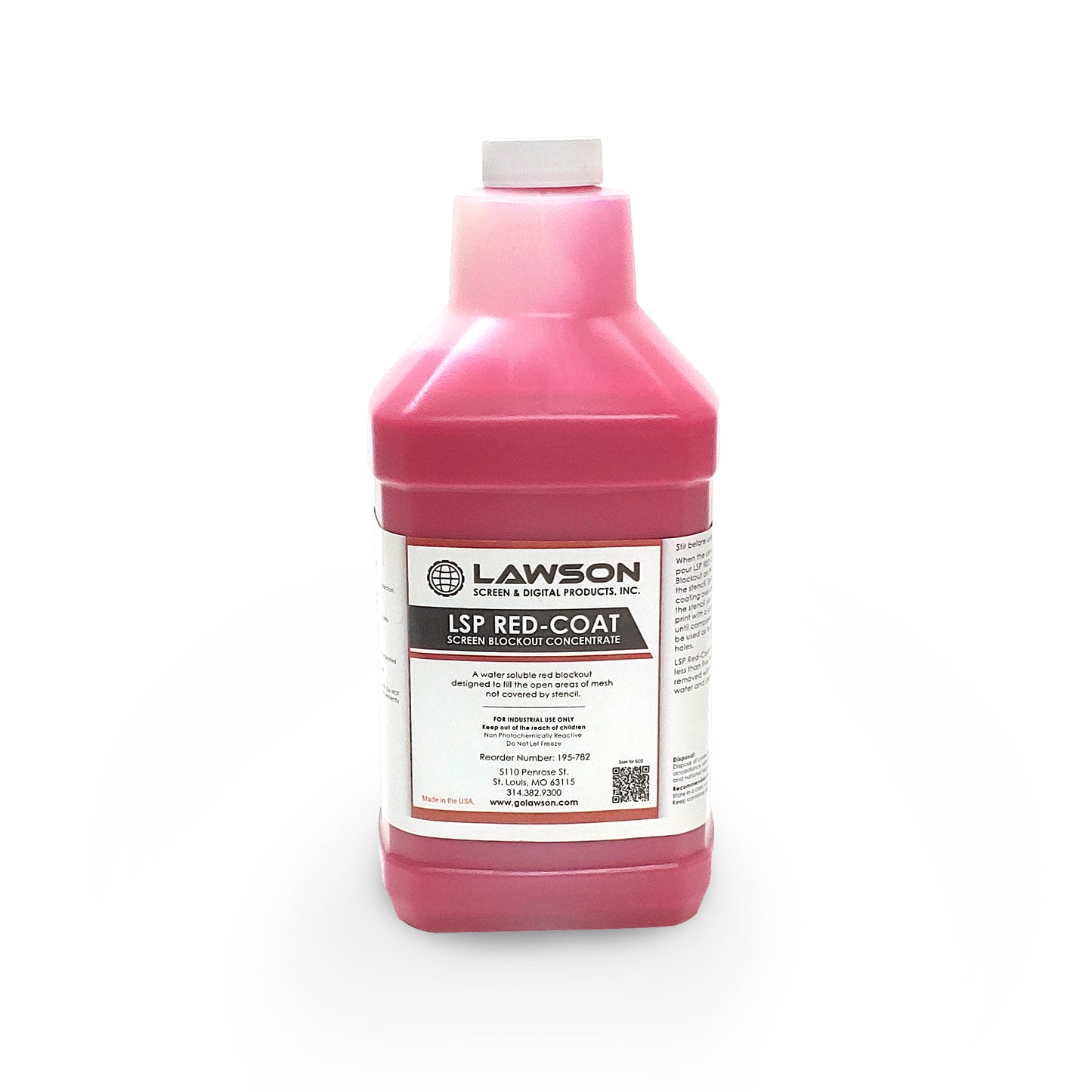 Lawson Red Coat Screen Mesh Blockout-Pre-Press Chemicals-Lawson Screen & Digital Products Lawson Screen & Digital Products dtf printer screen printing direct to fabric equipment machine printers equipment dtg printer screen printing direct to garment equipment machine printers