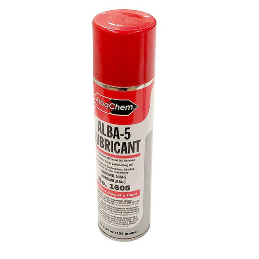 Alba-5 Embroidery Lubricant-Embroidery Lubricant-Albatross Lawson Screen & Digital Products dtf printer screen printing direct to fabric equipment machine printers equipment dtg printer screen printing direct to garment equipment machine printers