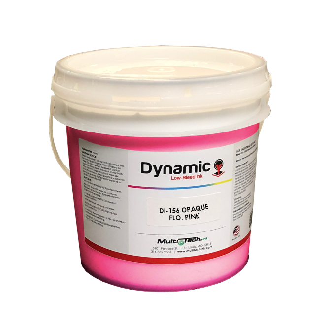 Fluorescent Pink Low Bleed (LB) DI - 156 LB-Textile Plastisol Ink-Multi-Tech Lawson Screen & Digital Products dtf printer screen printing direct to fabric equipment machine printers equipment dtg printer screen printing direct to garment equipment machine printers