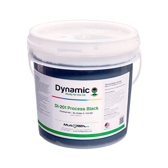 Process Black Dynamic Screen Plastisol Printing Ink