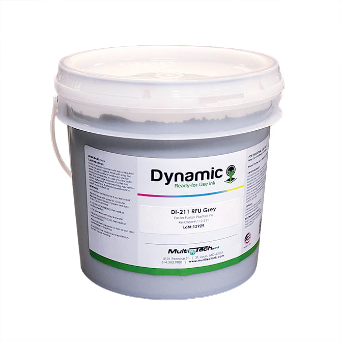 Grey Dynamic Plastisol Screen Printing Ink | Screen Printing Supplies
