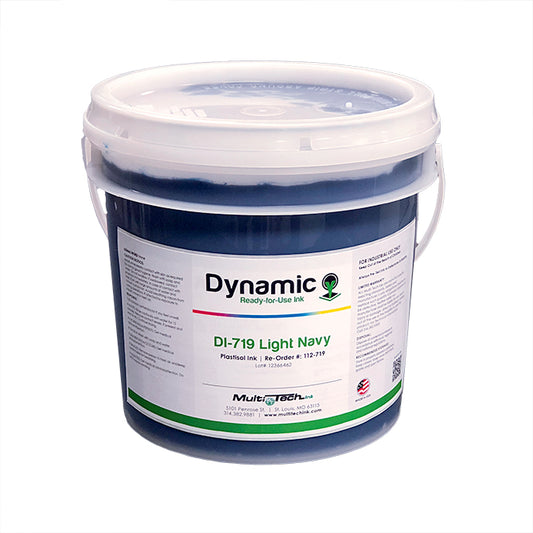 Light Navy DI - 719-Textile Plastisol Ink-Multi-Tech Lawson Screen & Digital Products dtf printer screen printing direct to fabric equipment machine printers equipment dtg printer screen printing direct to garment equipment machine printers