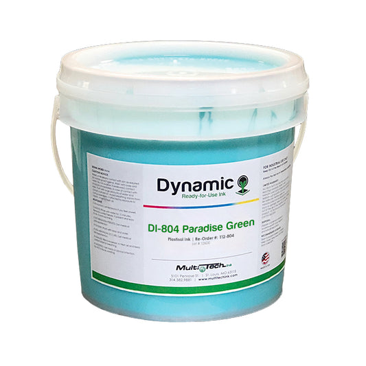 Paradise Green DI - 804-Textile Plastisol Ink-Multi-Tech Lawson Screen & Digital Products dtf printer screen printing direct to fabric equipment machine printers equipment dtg printer screen printing direct to garment equipment machine printers