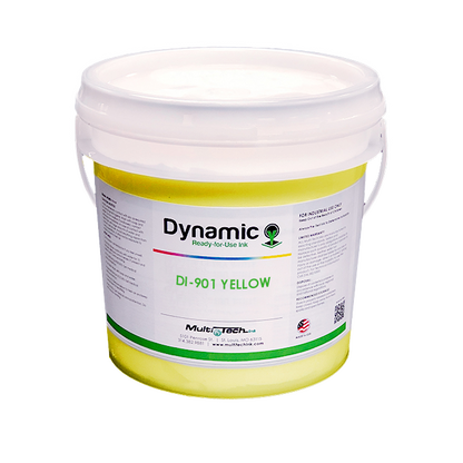 Process Yellow DI - 901-Textile Plastisol Ink-Multi-Tech Lawson Screen & Digital Products dtf printer screen printing direct to fabric equipment machine printers equipment dtg printer screen printing direct to garment equipment machine printers