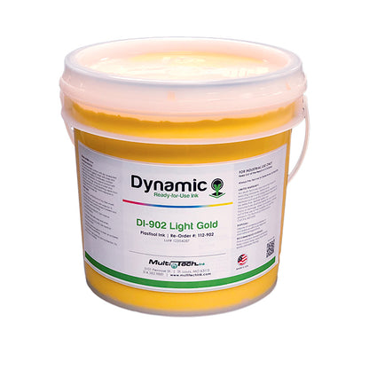 Light Gold DI - 902-Textile Plastisol Ink-Multi-Tech Lawson Screen & Digital Products dtf printer screen printing direct to fabric equipment machine printers equipment dtg printer screen printing direct to garment equipment machine printers