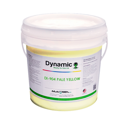 Pale Yellow DI - 904-Textile Plastisol Ink-Multi-Tech Lawson Screen & Digital Products dtf printer screen printing direct to fabric equipment machine printers equipment dtg printer screen printing direct to garment equipment machine printers