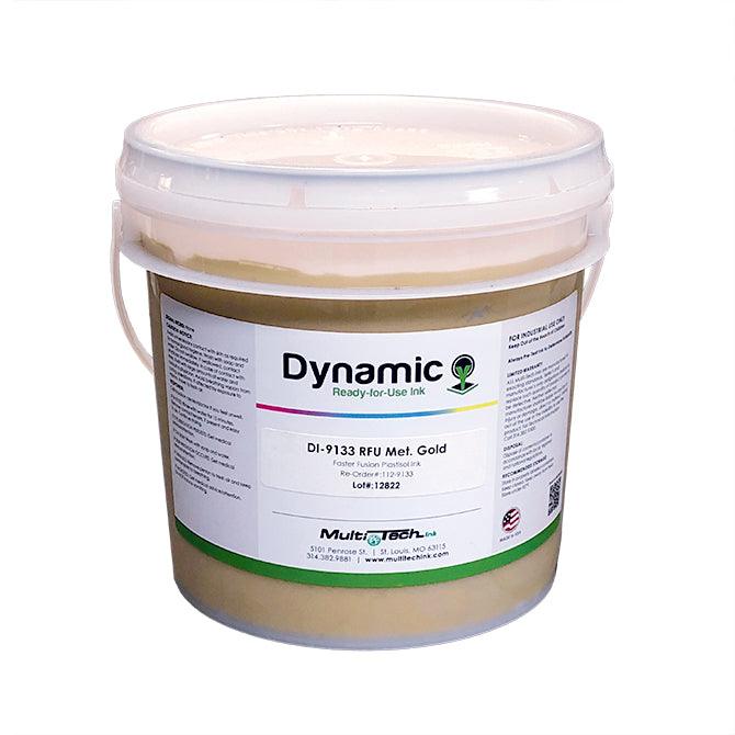 Dynamic Bright Metallic Gold Plastisol Ink | Screen Printing Ink