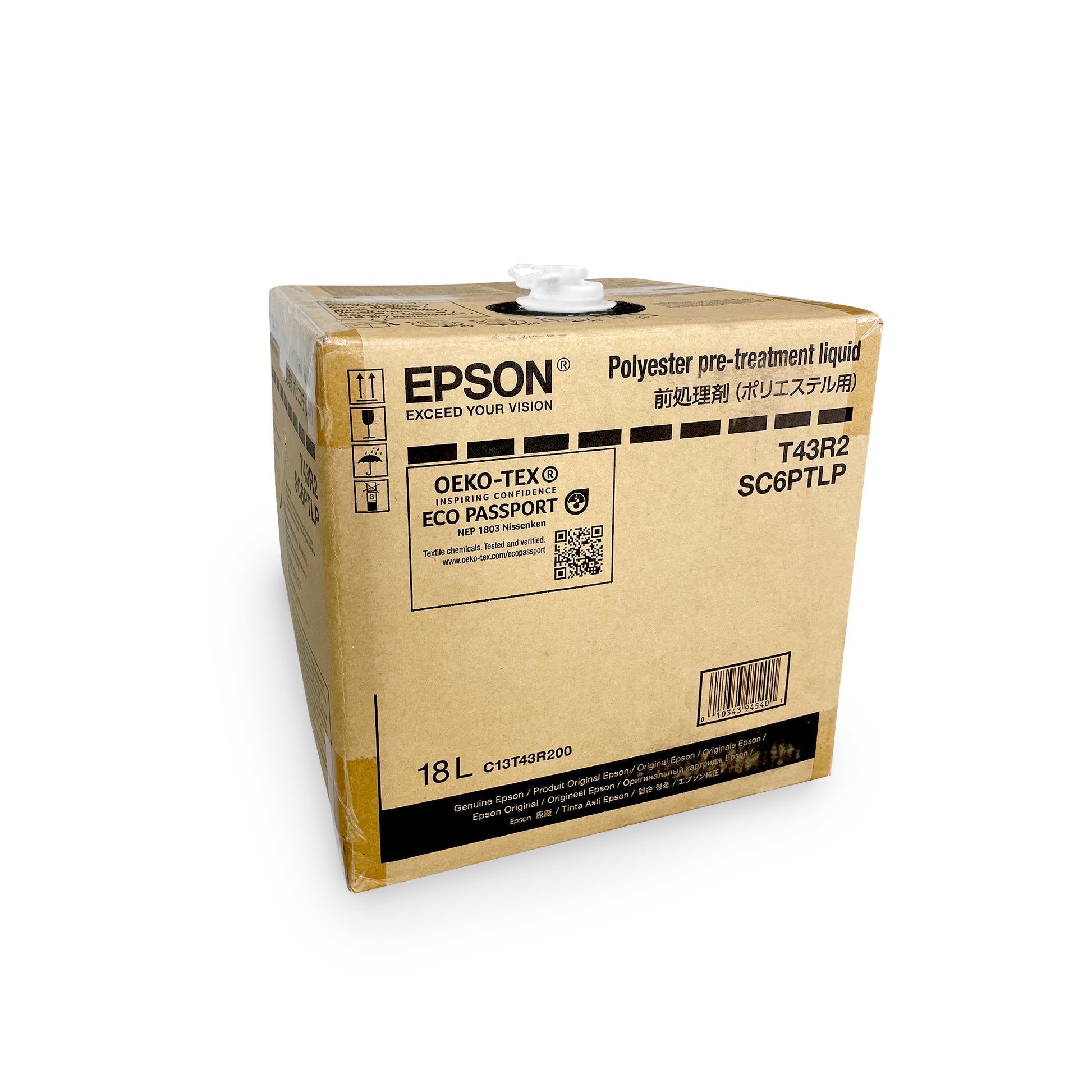 Epson Polyester DTG Pretreatment Solution-DTG Pre-Treat Solution-Epson Lawson Screen & Digital Products dtf printer screen printing direct to fabric equipment machine printers equipment dtg printer screen printing direct to garment equipment machine printers