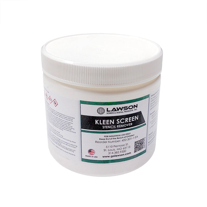 Kleen Screen Stencil Remover Crystals-Screen Printing Reclaiming Chemicals-Lawson Screen & Digital Products Lawson Screen & Digital Products dtf printer screen printing direct to fabric equipment machine printers equipment dtg printer screen printing direct to garment equipment machine printers