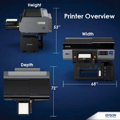 Epson SureColor F3070 DTG Production Edition Printer Lawson Screen & Digital Products dtg printer screen printing direct to garment equipment machine printers