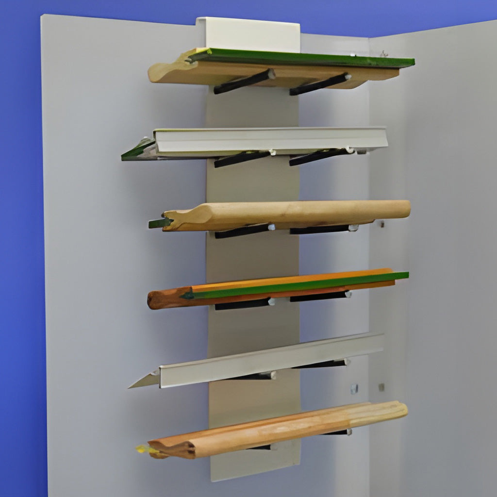 Deluxe Screen Printing Squeegee Drying Rack | Equipment