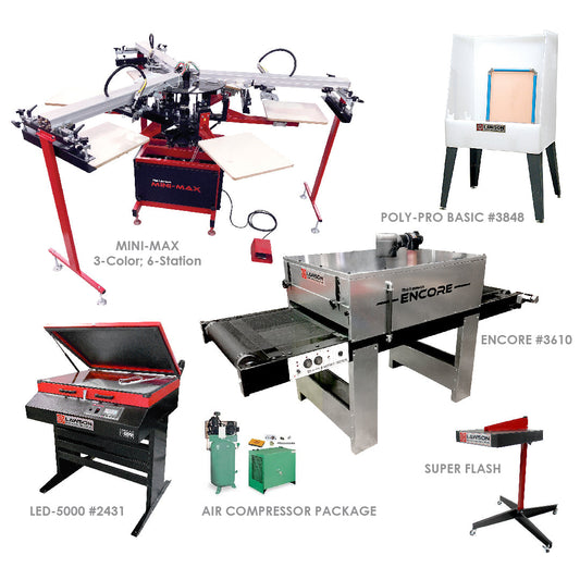 Trooper Automatic Screen Printing Press  Screen Printing Machine – Lawson  Screen & Digital Products