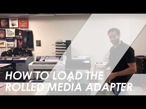 Video thumbnail for How to Load Rolled Media