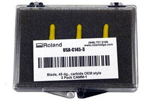 Roland 45 Degree Angle / .25 Offset All Purpose Blades (3 pack)-Roland Printer Parts-Roland Lawson Screen & Digital Products dtf printer screen printing direct to fabric equipment machine printers equipment dtg printer screen printing direct to garment equipment machine printers
