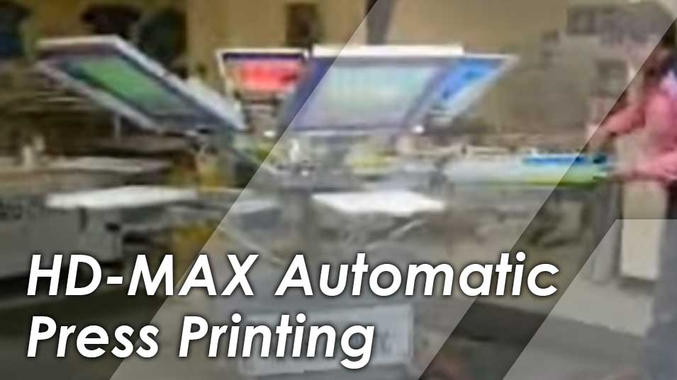 HD-MAX Textile Automatic Press Video